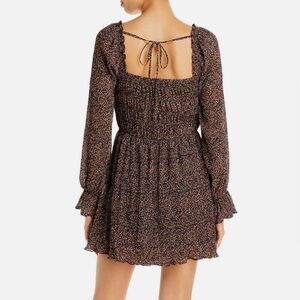 Lucy Paris - Chiffon mini baby doll dress, size M